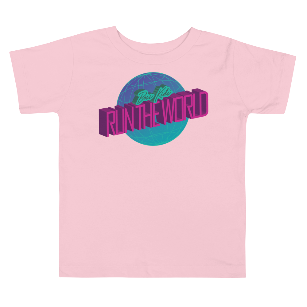 BossKids Run The World Toddler Tee